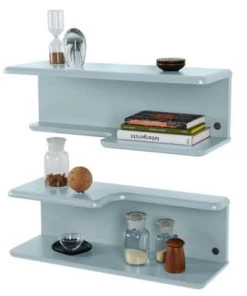 Meubles & Design Étagères Etagère Murale Design En Bois Azur -Vaisseliers Soldes Magasin etagere murale design en bois azur 2