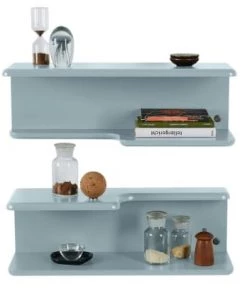 Meubles & Design Étagères Etagère Murale Design En Bois Azur -Vaisseliers Soldes Magasin etagere murale design en bois azur 4