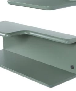 Meubles & Design Étagères Etagère Murale Design En Bois Vert -Vaisseliers Soldes Magasin etagere murale design en bois vert 5