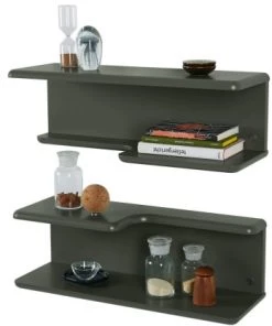 Meubles & Design Étagères Etagère Murale Design En Bois Vert Foncé 8 Meubles & Design Étagères Etagère Murale Design En Bois Vert Foncé -Vaisseliers Soldes Magasin etagere murale design en bois vert fonce 2