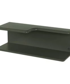 Meubles & Design Étagères Etagère Murale Design En Bois Vert Foncé