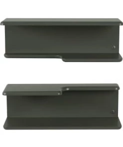 Meubles & Design Étagères Etagère Murale Design En Bois Vert Foncé 9 Meubles & Design Étagères Etagère Murale Design En Bois Vert Foncé -Vaisseliers Soldes Magasin etagere murale design en bois vert fonce 3