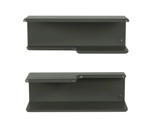 Meubles & Design Étagères Etagère Murale Design En Bois Vert Foncé 4 Meubles & Design Étagères Etagère Murale Design En Bois Vert Foncé – Image 4