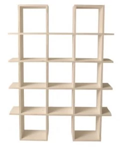 Artemio Étagères Etagère Murale En Bois 4 Niveaux 71x53x12cm