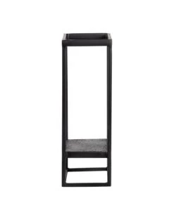 Woood Étagères Étagère Murale En Métal 40x60cm Noir -Vaisseliers Soldes Magasin etagere murale en metal 40x60cm noir 4