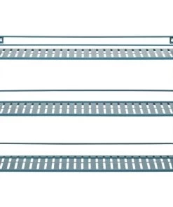 Maisons Du Monde Étagères Etagère Murale En Métal Bleu Canard