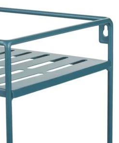 Maisons Du Monde Étagères Etagère Murale En Métal Bleu Canard -Vaisseliers Soldes Magasin etagere murale en metal bleu canard 1000 2 36 222379 3
