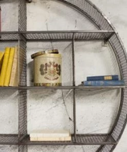 PIB Étagères Etagère Murale En Métal Gris -Vaisseliers Soldes Magasin etagere murale en metal gris 2