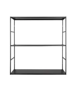 Present Time Étagères Etagère Murale En Métal Mat Noir -Vaisseliers Soldes Magasin etagere murale en metal mat noir 2