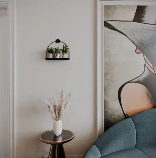 Potiron Paris Étagères Étagère Murale En Métal Noir 2 Potiron Paris Étagères Étagère Murale En Métal Noir – Image 2