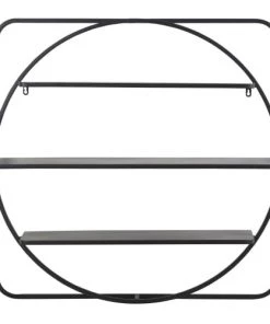 Maisons Du Monde Étagères Etagère Murale En Métal Noir