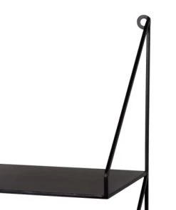 Maisons Du Monde Étagères Etagère Murale En Métal Noir -Vaisseliers Soldes Magasin etagere murale en metal noir 1000 2 23 228516 3