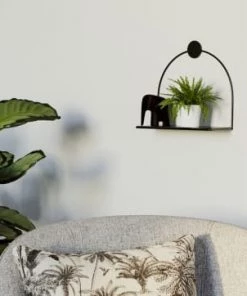 Potiron Paris Étagères Étagère Murale En Métal Noir 9 Potiron Paris Étagères Étagère Murale En Métal Noir -Vaisseliers Soldes Magasin etagere murale en metal noir 13