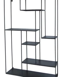 Decoclico Factory Étagères Etagère Murale En Métal Noir
