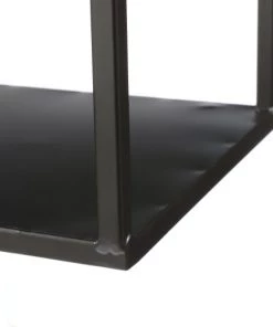 Mica Decorations Étagères Étagère Murale En Métal Noir L40 -Vaisseliers Soldes Magasin etagere murale en metal noir l40 4