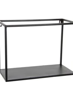 Mica Decorations Étagères Étagère Murale En Métal Noir L41