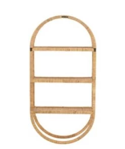 Hellin Étagères Etagère Murale En Rotin -Vaisseliers Soldes Magasin etagere murale en rotin 13