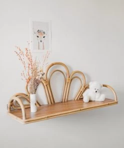 Saudara Collections Étagères Étagère Murale En Rotin -Vaisseliers Soldes Magasin etagere murale en rotin 19