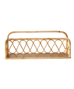 Saudara Collections Étagères Étagère Murale En Rotin Naturel