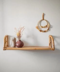 Saudara Collections Étagères Étagère Murale En Rotin Naturel -Vaisseliers Soldes Magasin etagere murale en rotin naturel 8