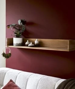 Tikamoon Étagères Etagère Murale En Teck Massif 6 Tikamoon Étagères Etagère Murale En Teck Massif -Vaisseliers Soldes Magasin etagere murale en teck massif 1