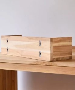 Tikamoon Étagères Etagère Murale En Teck Massif 60 Cm -Vaisseliers Soldes Magasin etagere murale en teck massif 60 cm 3