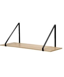 Casâme Étagères Étagère Murale Grande Profondeur - P29.5cm - Marron