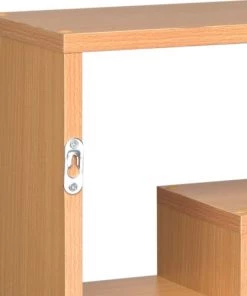 Tectake Étagères Étagère Murale Kassandra Avec 8 Compartiments En Bois MDF Effet Brun -Vaisseliers Soldes Magasin etagere murale kassandra avec 8 compartiments en bois mdf effet brun 3
