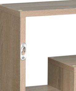 Tectake Étagères Étagère Murale Kassandra Avec 8 Compartiments En Bois MDF Effet Marron -Vaisseliers Soldes Magasin etagere murale kassandra avec 8 compartiments en bois mdf effet marron 3