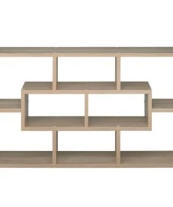 Tectake Étagères Étagère Murale Kassandra Avec 8 Compartiments En Bois MDF Effet Marron -Vaisseliers Soldes Magasin etagere murale kassandra avec 8 compartiments en bois mdf effet marron 5