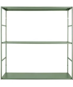 Present Time Étagères Etagère Murale Level En Métal Mat Vert -Vaisseliers Soldes Magasin etagere murale level en metal mat vert 6