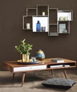 Maisons Du Monde Étagères Étagère Murale Miroir En Métal Doré -Vaisseliers Soldes Magasin etagere murale miroir en metal dore 1000 7 2 176671 4