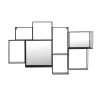 Maisons Du Monde Étagères Étagère Murale Miroir En Métal Noir