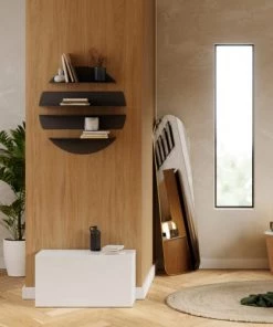 Umbra Étagères Etagère Murale Noir Diam 76cm -Vaisseliers Soldes Magasin etagere murale noir diam 76cm 3