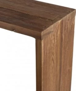 MACABANE Étagères Etagère Murale Rectangulaire 2 Niches En Teck Recyclé -Vaisseliers Soldes Magasin etagere murale rectangulaire 2 niches en teck recycle 8