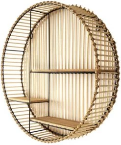 The Home Deco Factory Étagères Etagère Murale Ronde D53cm