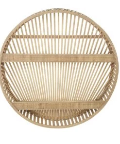 Maisons Du Monde Étagères Etagère Murale Ronde Marron