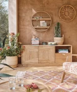 Maisons Du Monde Étagères Etagère Murale Ronde Marron -Vaisseliers Soldes Magasin etagere murale ronde marron 1000 3 25 222737 4