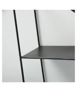 Wadiga Étagères Étagère Murale Ronde Métal Noir D55cm -Vaisseliers Soldes Magasin etagere murale ronde metal noir d55cm 2