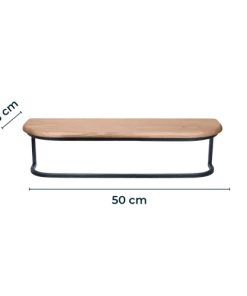 Kulile Étagères Etagere Murale Rose Blush -Vaisseliers Soldes Magasin etagere murale rose blush 1