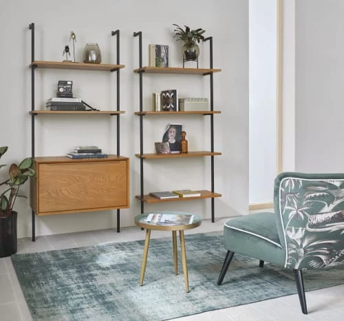 Maisons Du Monde Étagères Etagère Murale Vintage En Métal Noir 5 Maisons Du Monde Étagères Etagère Murale Vintage En Métal Noir – Image 5