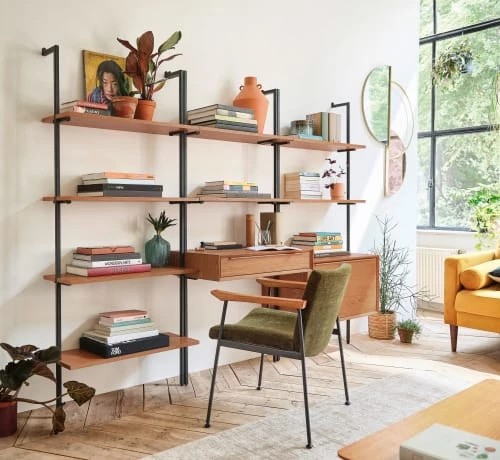 Maisons Du Monde Étagères Etagère Murale Vintage En Métal Noir 4 Maisons Du Monde Étagères Etagère Murale Vintage En Métal Noir – Image 4