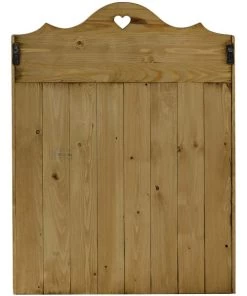 Grenier Alpin Étagères Etagère Pin Massif 2 Tiroirs Coeur -Vaisseliers Soldes Magasin etagere pin massif 2 tiroirs coeur 4