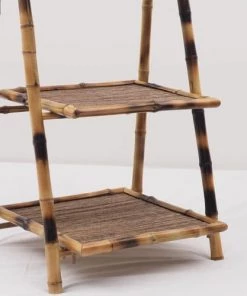 HYDILE Étagères Etagère Pliable En Bambou H98 -Vaisseliers Soldes Magasin etagere pliable en bambou h98 3