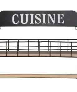 Maisons Du Monde Étagères Étagère Porte Essuie-tout En Métal Noir