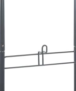 Beliani Étagères Étagère Pour Paniers Métalliques à 3 étages Gris -Vaisseliers Soldes Magasin etagere pour paniers metalliques a 3 etages gris 3