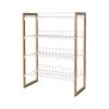 Compactor Étagères Étagère Range-chaussures 12 Paires H79,5cm