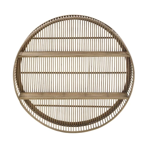 Maisons Du Monde Étagères Etagère Ronde En Bambou 1 Maisons Du Monde Étagères Etagère Ronde En Bambou