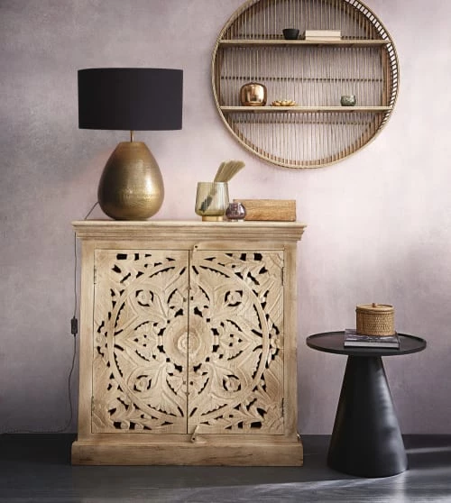 Maisons Du Monde Étagères Etagère Ronde En Bambou 6 Maisons Du Monde Étagères Etagère Ronde En Bambou – Image 6