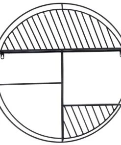 Maisons Du Monde Étagères Etagère Ronde En Métal Noir